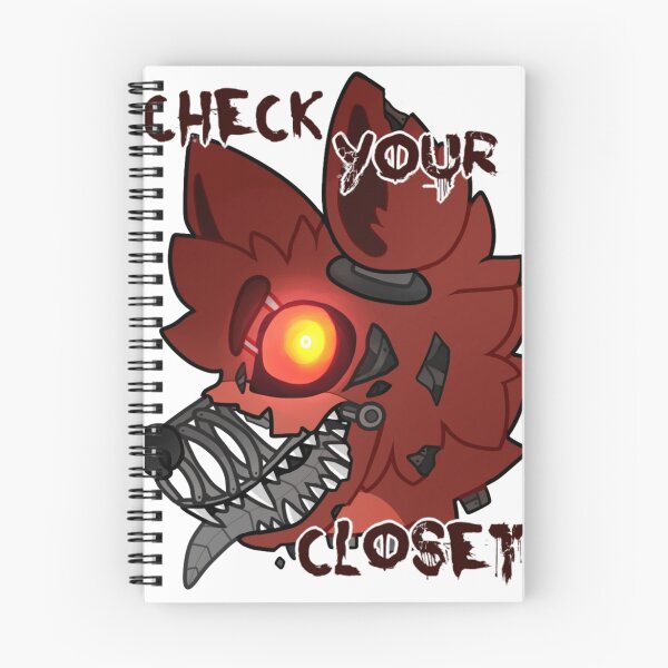 Item preview, FNAF 4 FOXY CHECK YOUR CLOSET designed and sold by Dylan Rae.