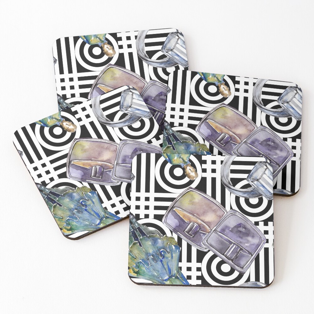 Item preview, Coasters (Set of 4) designed and sold by ColorMeFHappy.