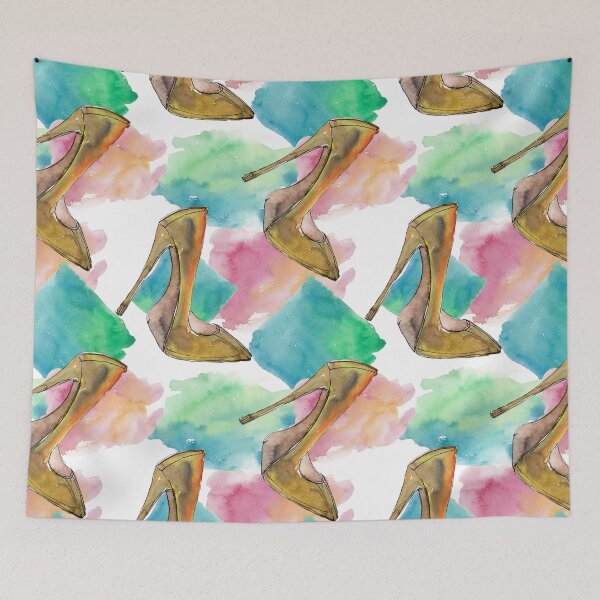 Item preview, Watercolor Stilletto designed and sold by Color Me F*@k!ng Happy.