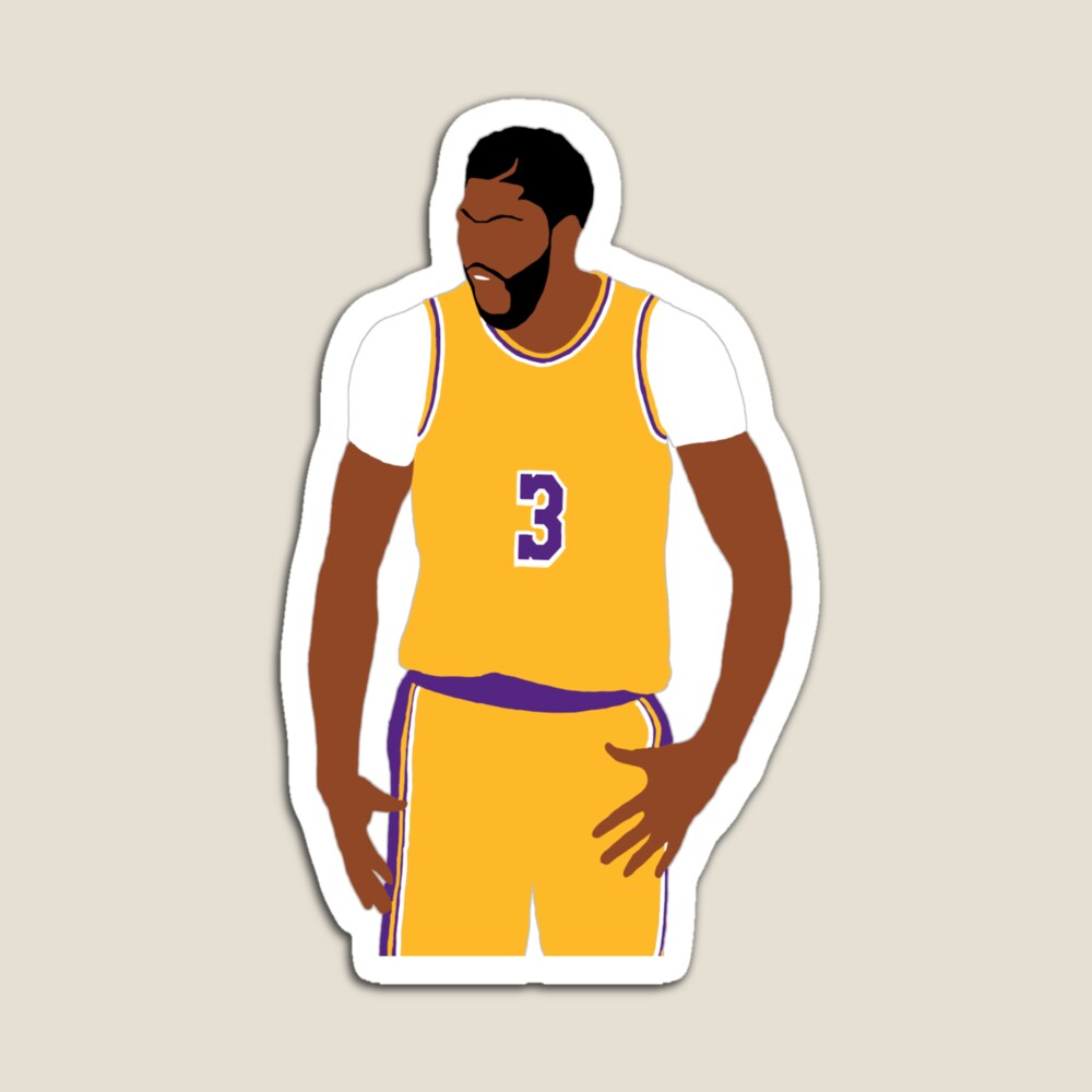 Anthony Davis Los Angeles Lakers NBA Custom Sublimation