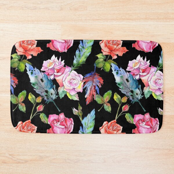 Item preview, Flowers and Feathers designed and sold by Color Me F*@k!ng Happy.