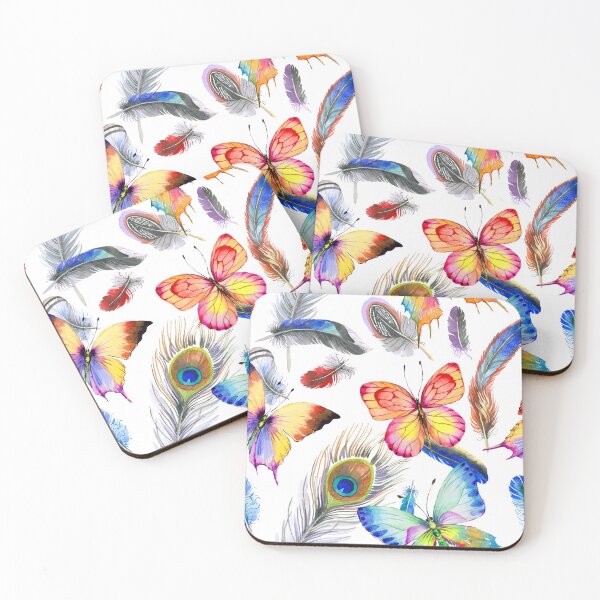 Item preview, Peacocks and Butterflies designed and sold by Color Me F*@k!ng Happy.