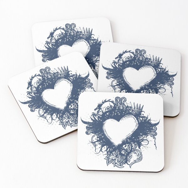 Item preview, Heart dragon designed and sold by rice-shirts.
