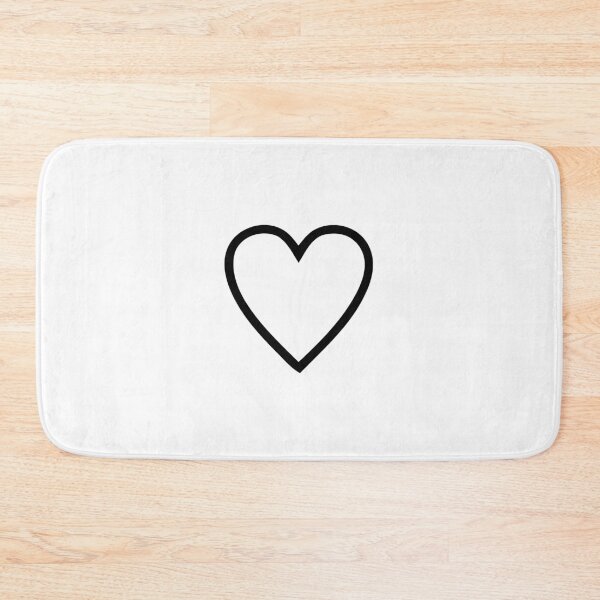 Item preview, BLACK AND WHITE HEART designed and sold by NicoleK1197.