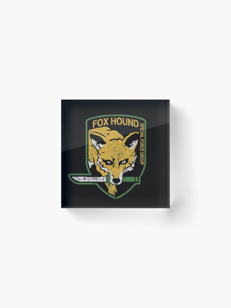 Thumbnail 2 of 5, Acrylic Block, Foxhound designed and sold by huckblade.