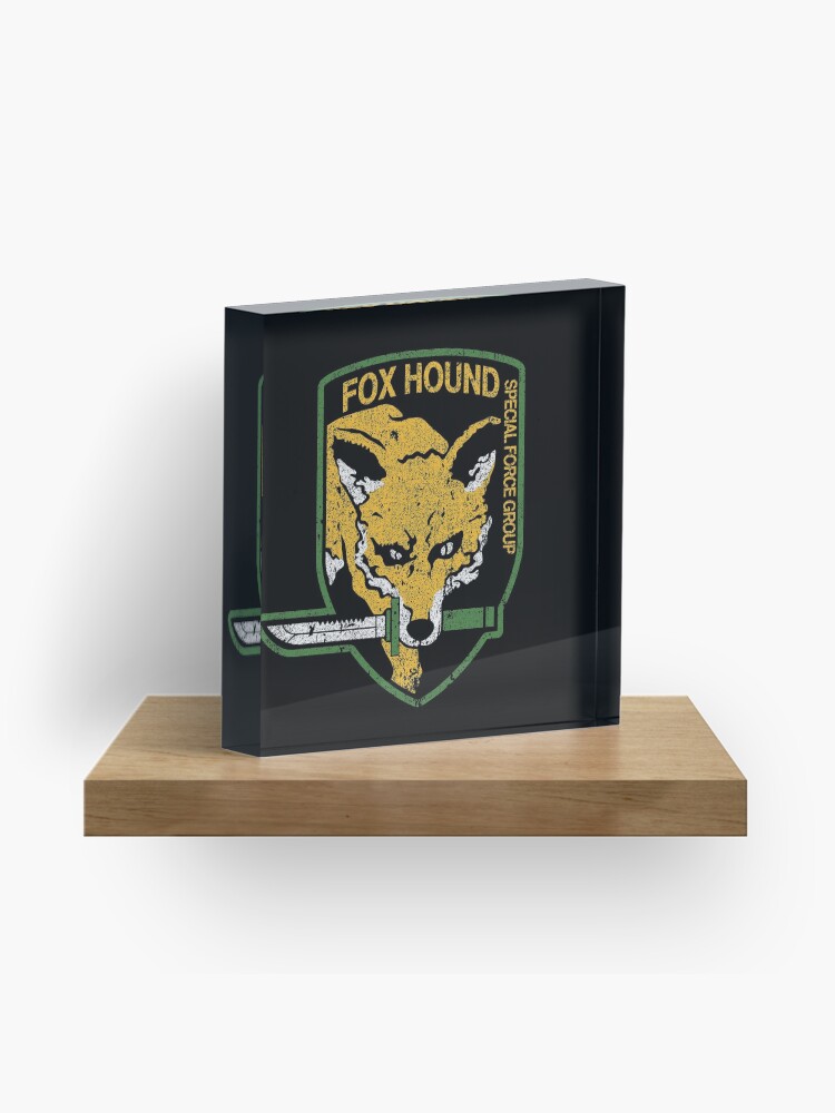 Thumbnail 1 of 5, Acrylic Block, Foxhound designed and sold by huckblade.