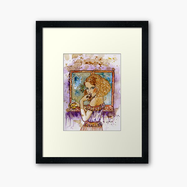 Coffee and Chocolate Framed Art Print