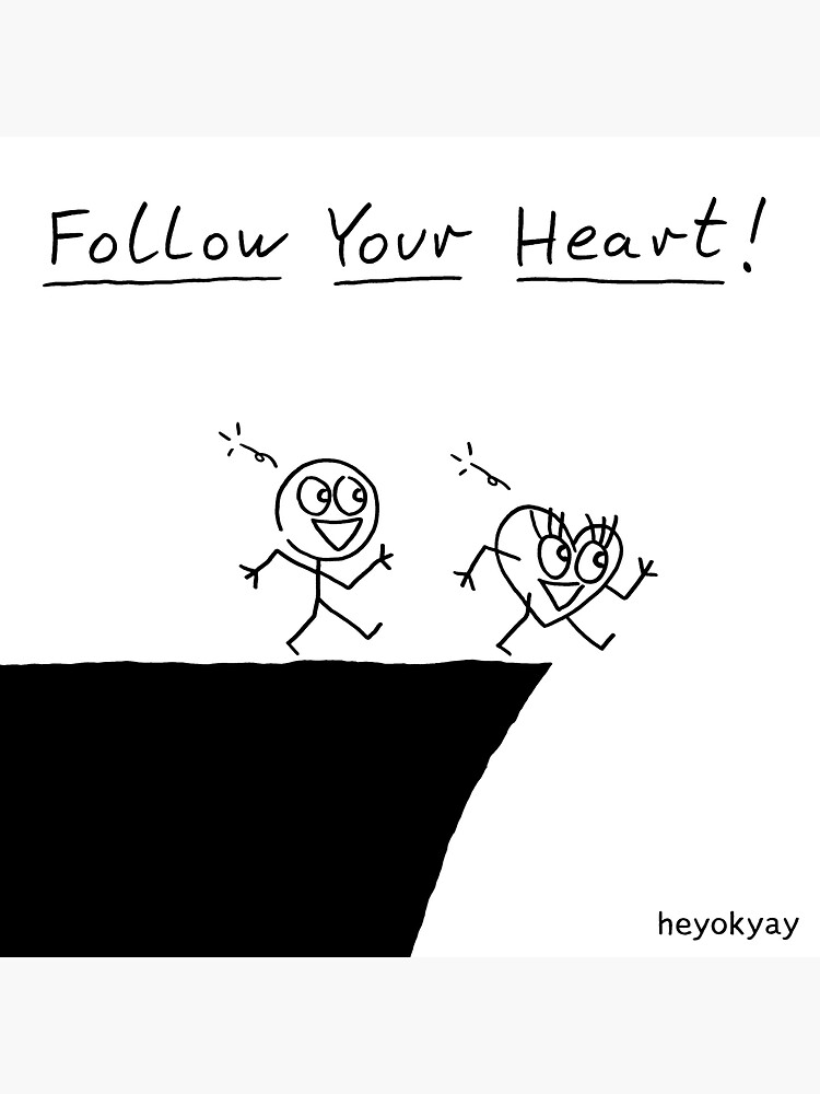 Thumbnail 3 of 3, Magnet, Follow Your Heart! designed and sold by heyokyay.