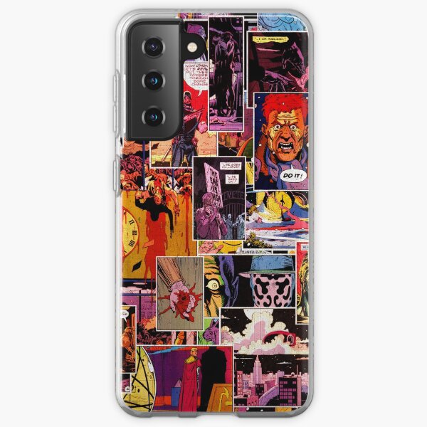 Watchmen Panel Collage Samsung Galaxy Soft Case