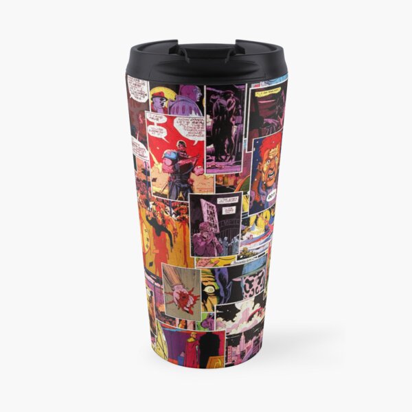 Watchmen Panel Collage Travel Mug