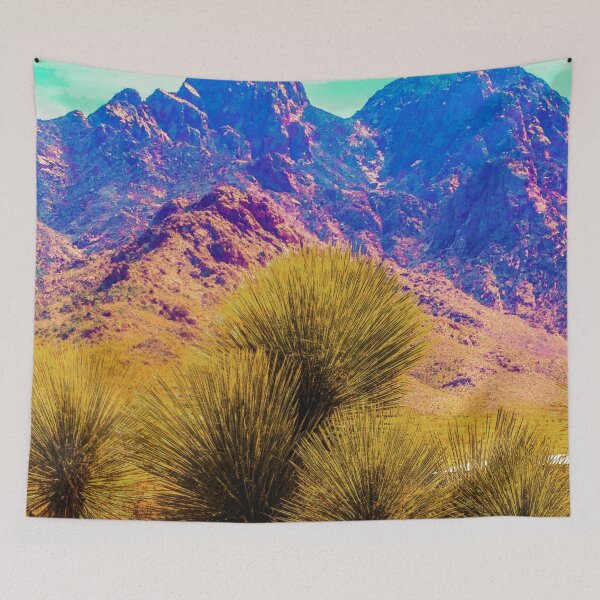 Item preview, Organ Mountains form Backdrop for Yucca Cactus designed and sold by William E Lopez.