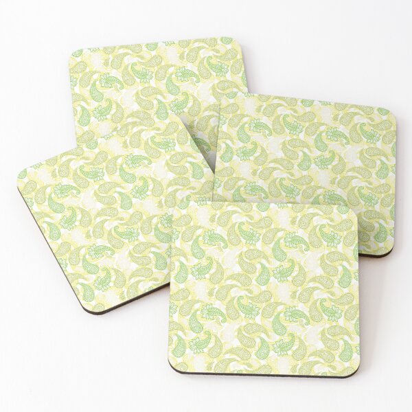 Item preview, Lemon Lime Paisley designed and sold by Color Me F*@k!ng Happy.