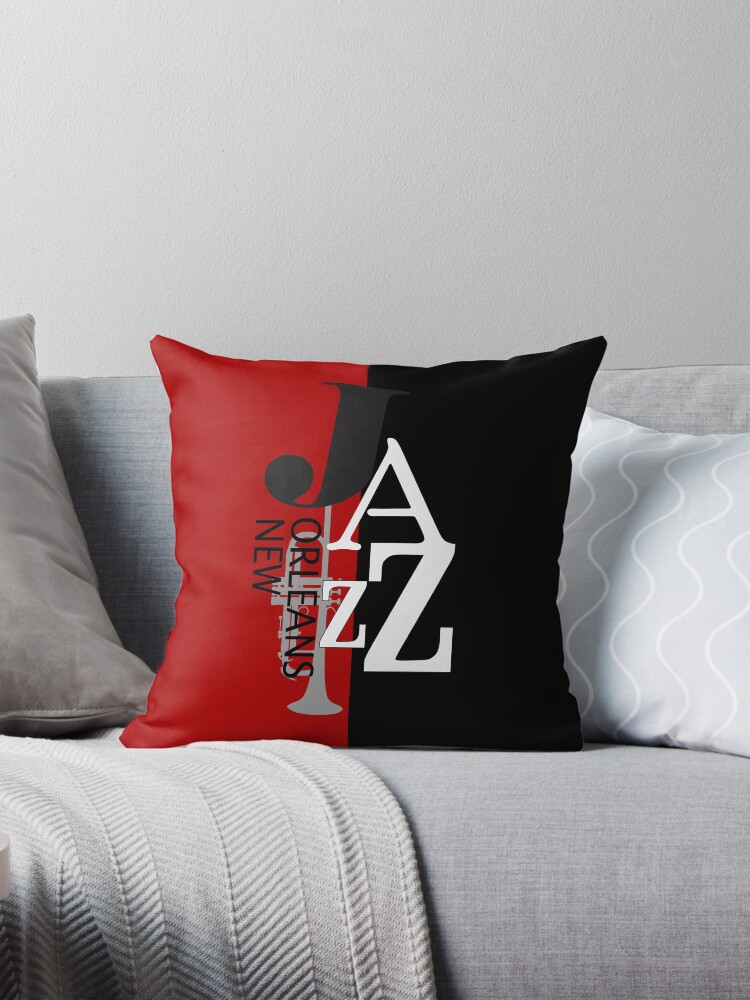 Thumbnail 1 of 4, Pillow, Jazz Festival Series designed and sold by Vienna15.
