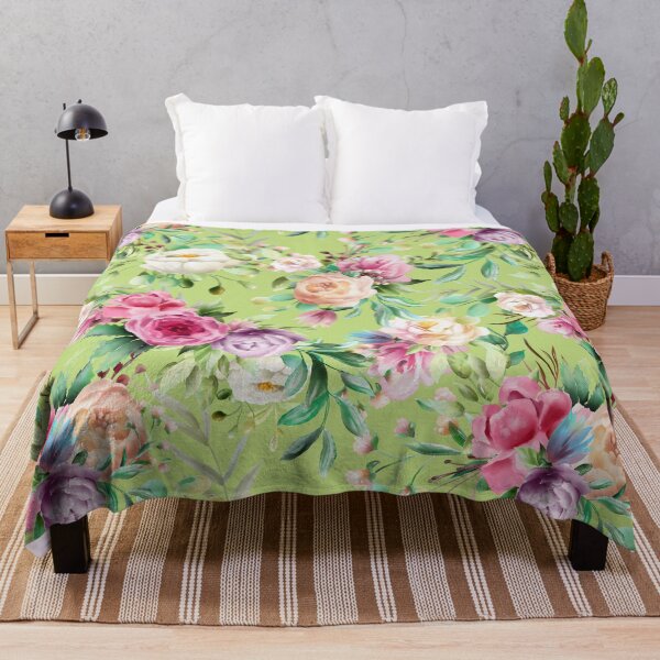 Item preview, Lime Flowers designed and sold by Color Me F*@k!ng Happy.