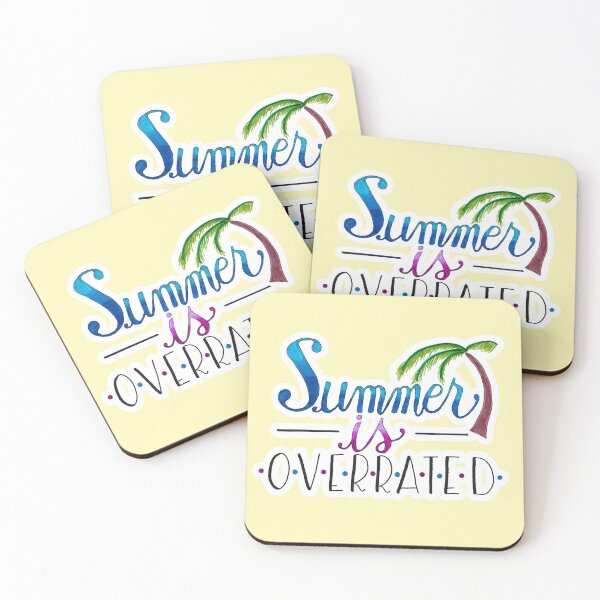 Item preview, Summer Is Overrated designed and sold by PorchlightPDCo.
