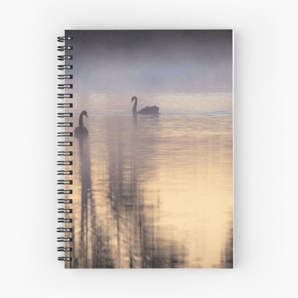 Item preview, Black swans winter scenery designed and sold by Jessy Willemse.