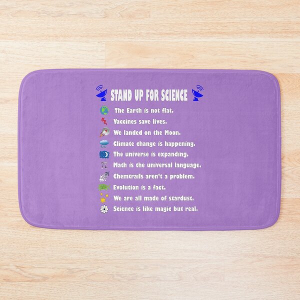 Item preview, Stand up for Science (on purple) designed and sold by ColorfulCortex.