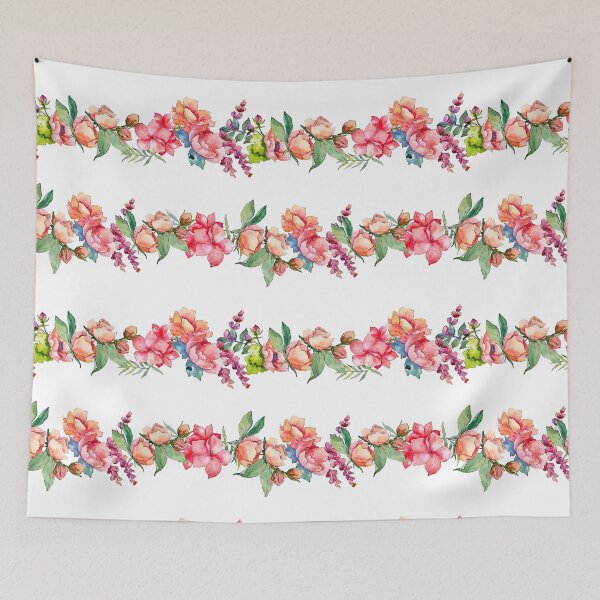 Item preview, String of Flowers designed and sold by Color Me F*@k!ng Happy.