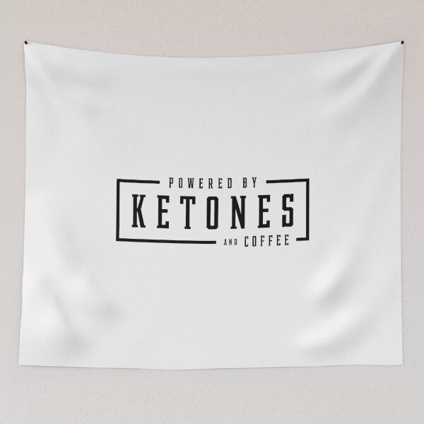 Item preview, Powered by Ketones and Coffee Kote Diet designed and sold by creativecaveman.
