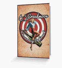 The Creedmoor Girl! Greeting Card