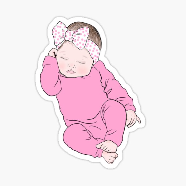 Baby Girl Stickers at