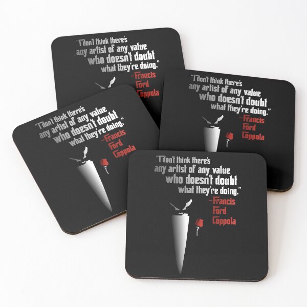 Item preview, Coppola quote - "any artist of any value" (shaded)  designed and sold by EllisonMurphy.