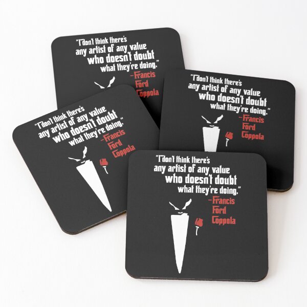 Item preview, Coppola quote - "any artist of any value" (unshaded)  designed and sold by EllisonMurphy.