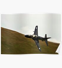 Hawk jet in Wales Poster
