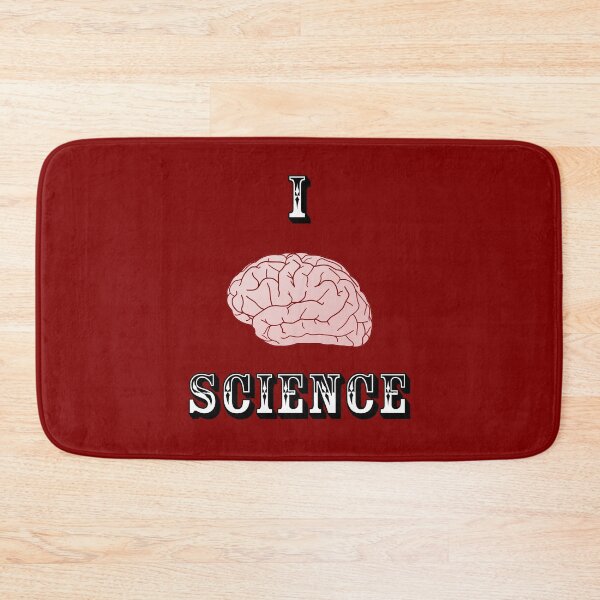Item preview, I Brain Science (on red) designed and sold by ColorfulCortex.