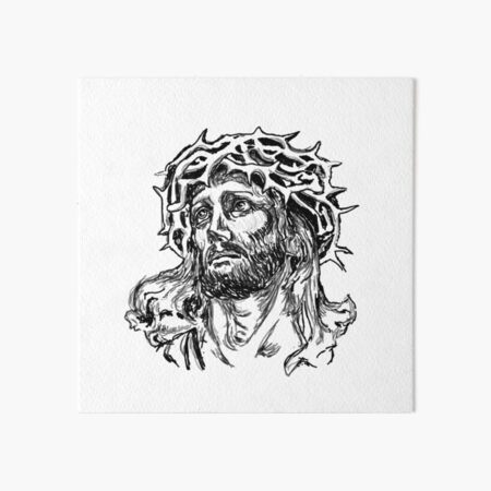 Jesus Black and white Drawing Black And White Of Jesus christianity  face monochrome png  PNGWing