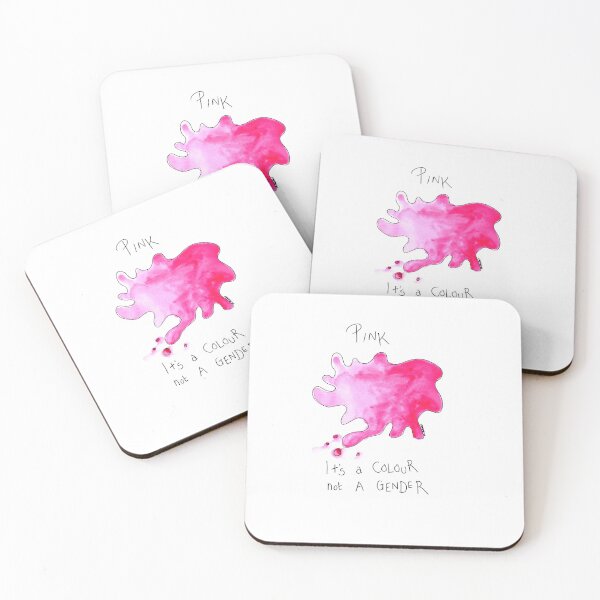 Item preview, PINK Its a COLOUR not A GENDER designed and sold by Michelle Potter Artist.