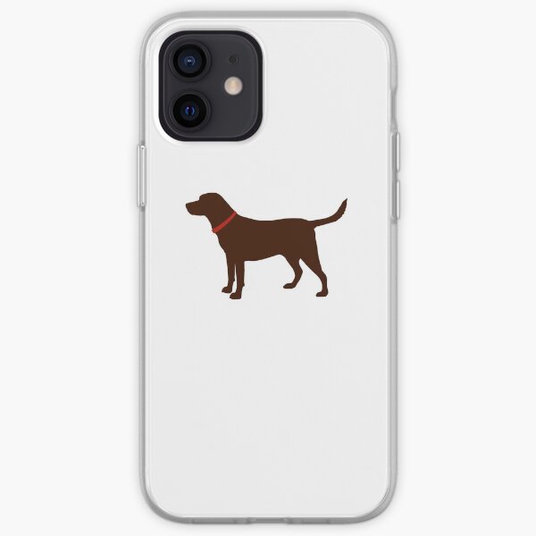 Black Labrador iPhone Soft Case