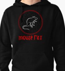 Mouse Rat Band Names Pullover Hoodie