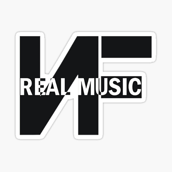 Recent NF REAL MUSIC Sticker