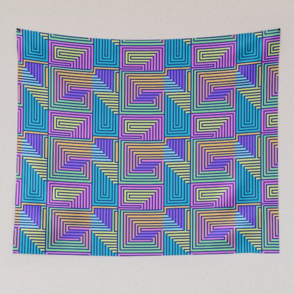 Item preview, Maze of color  designed and sold by Art-By-Jenna.
