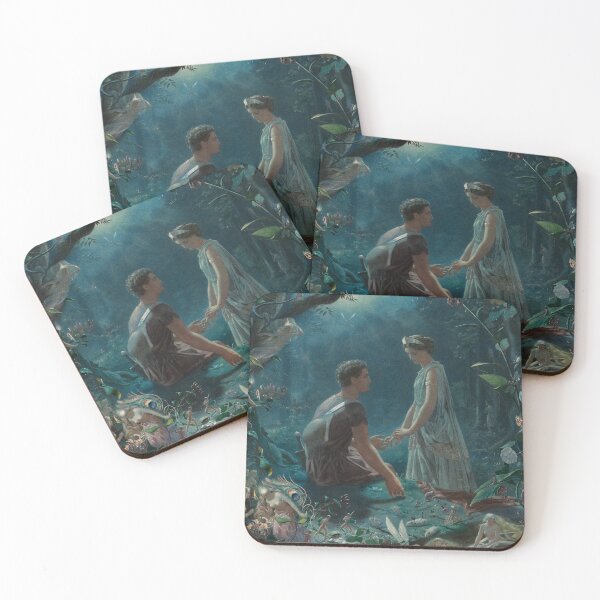 Item preview, Hermia and Lysander A Midsummer Nights Dream (1870) designed and sold by wildtribe.