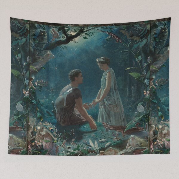Item preview, Hermia and Lysander A Midsummer Nights Dream (1870) designed and sold by wildtribe.