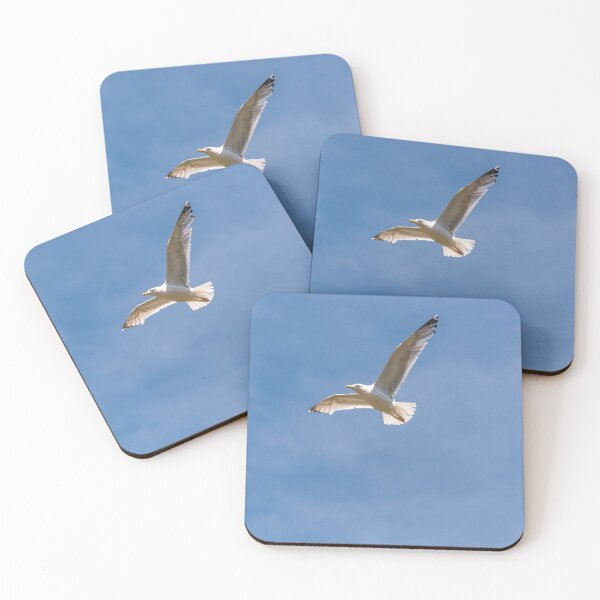 Item preview, Seagull Flying Free in the Blue Sky designed and sold by Jon Shore.