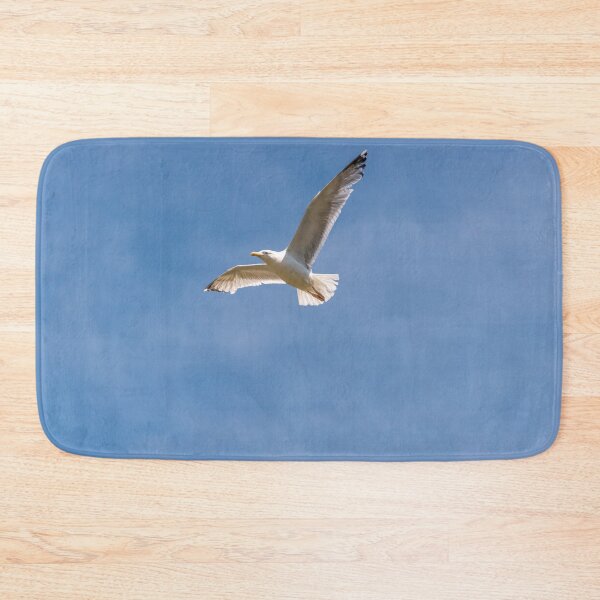 Item preview, Seagull Flying Free in the Blue Sky designed and sold by Jon Shore.