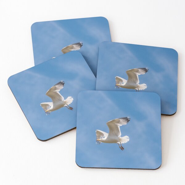 Item preview, Seagull Flying Free in the Blue Sky designed and sold by Jon Shore.