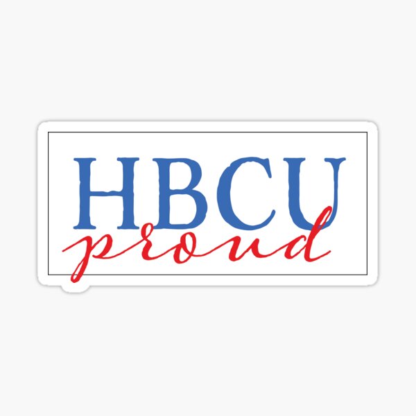 HBCU Proud Sticker