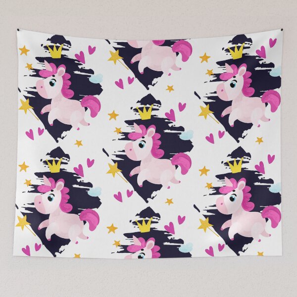 Item preview, magic unicorn designed and sold by TATIANA OBOLDINA.