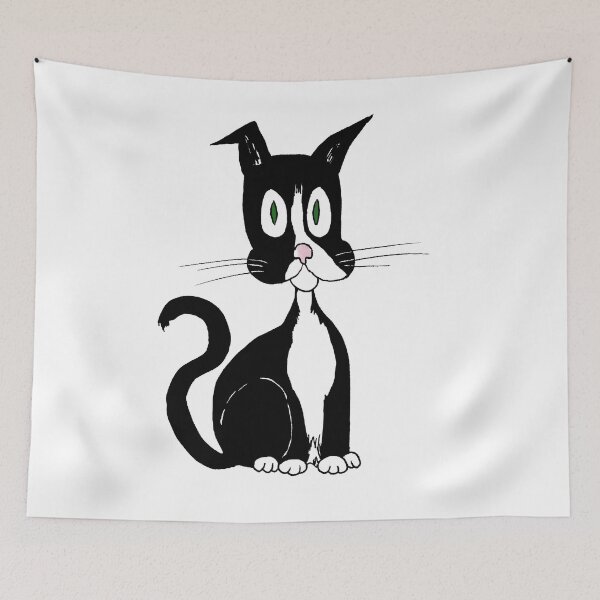 Item preview, Zero Cat ( cartoon logo ) designed and sold by CattapanComics.