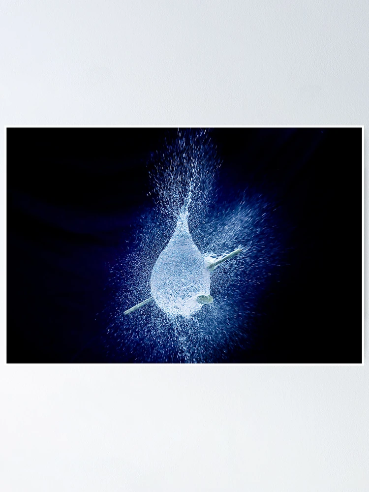 Thumbnail 1 of 3, Poster, balloon exploding designed and sold by Jorge ortiz.