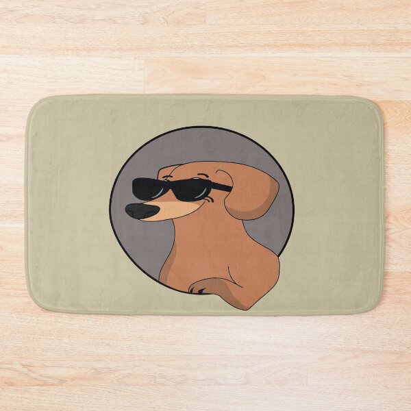 Item preview, Super Cool Dachshund - Red designed and sold by MandWthings.