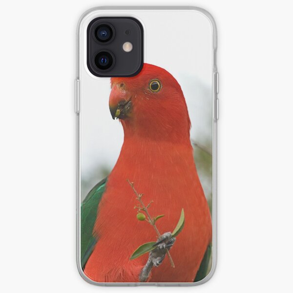 King Parrot iPhone Soft Case