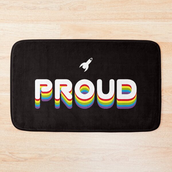 Item preview, proud rainbow gay unity CSD LBGT typo rocket demo marriage same proud designed and sold by originalstar.