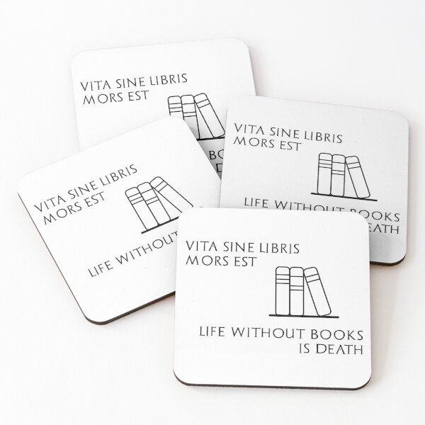 Item preview, Life without books is death designed and sold by adiosmillet.