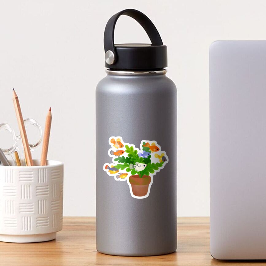 Fresh water fish and plants - Platy Sticker