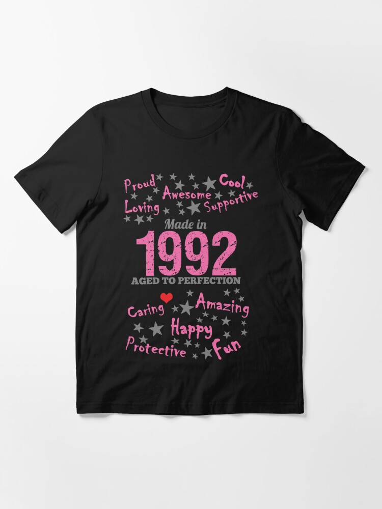 Alternate view of Made In 1992 - Aged To Perfection Essential T-Shirt